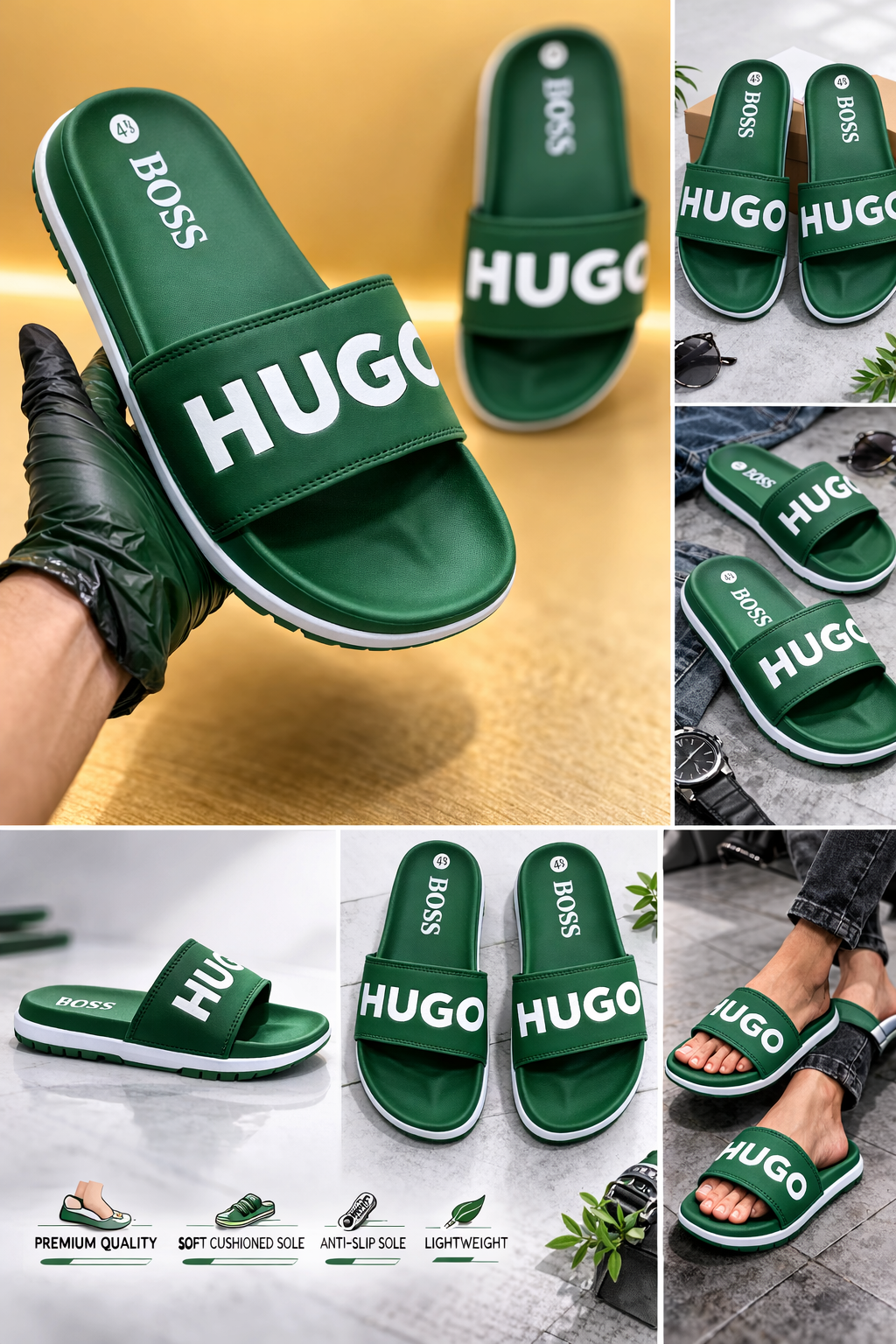 Elite Urban Boss Style Slides – Premium Edition