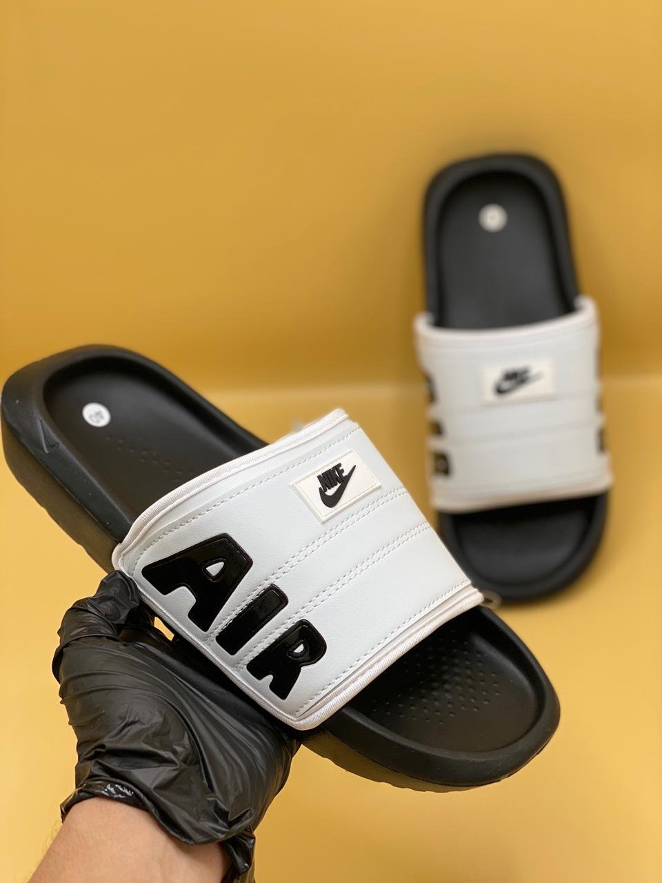 Air Style Black Comfort Slides – Premium Edition