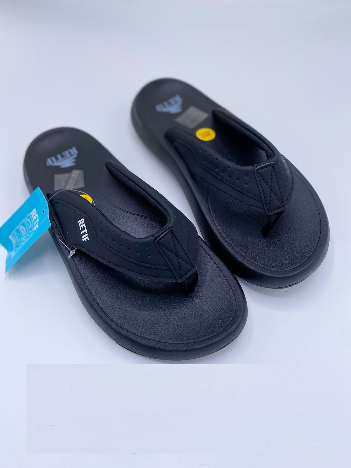 Retie Comfort Pro Men’s Black Flip Flops