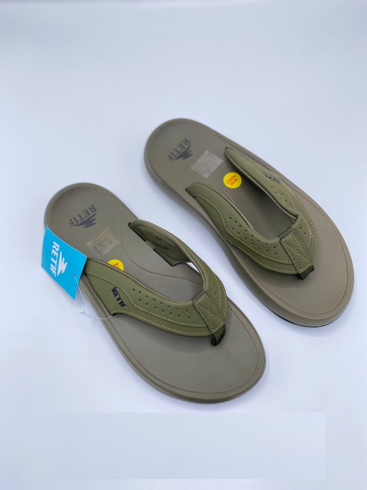 Retie Comfort Pro Men’s Black Flip Flops