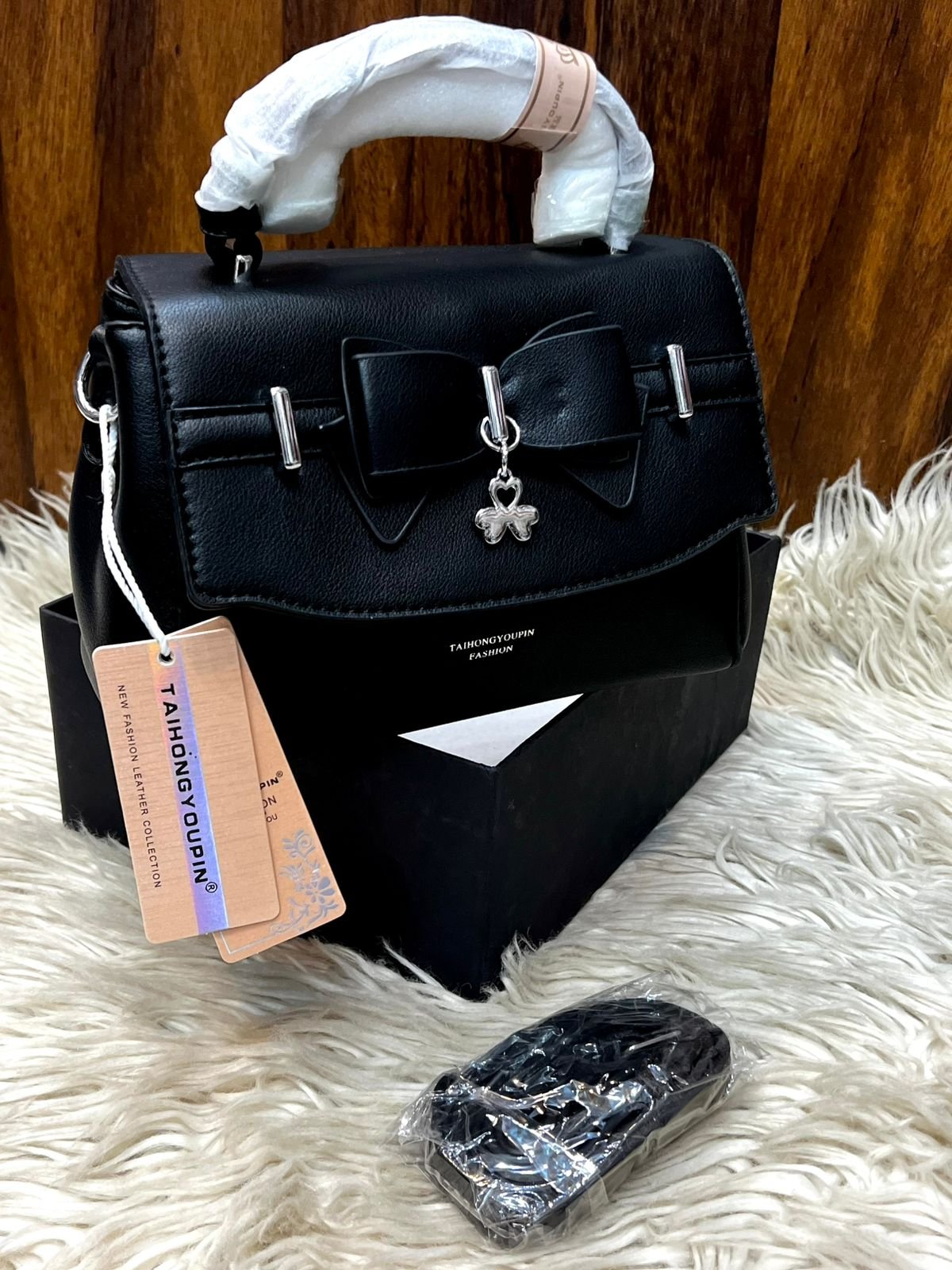 Braided Handle Designer Satchel