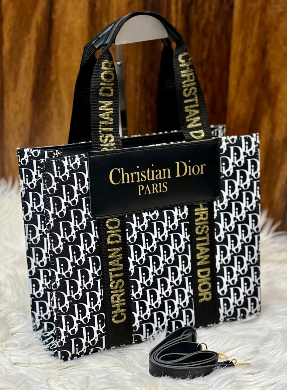 Luxury Gold-Bar Accent Flap Bag