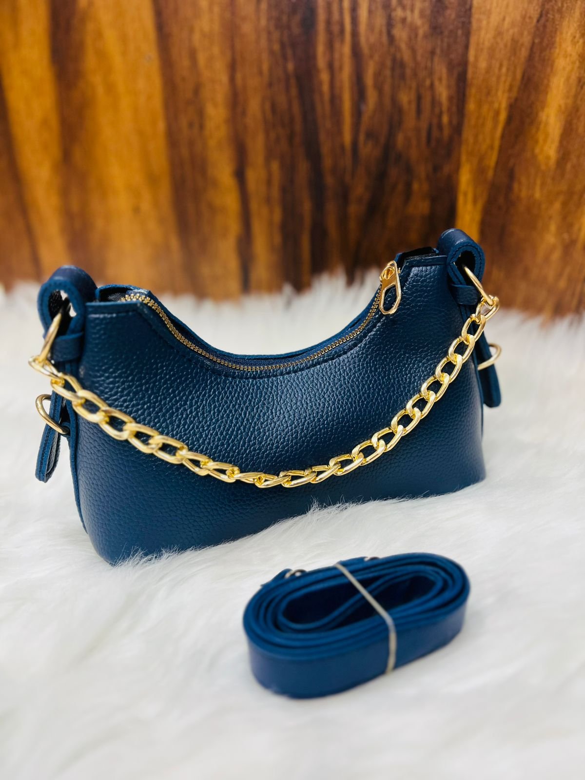 Elegant Flap Closure Top-Handle Satchel