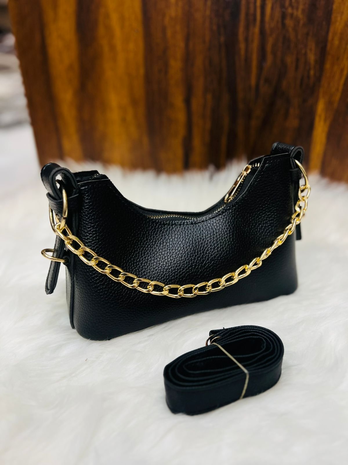 Elegant Flap Closure Top-Handle Satchel