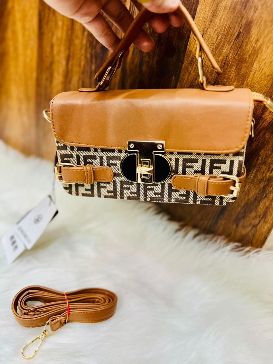 Mini Top Handle Crossbody Bag