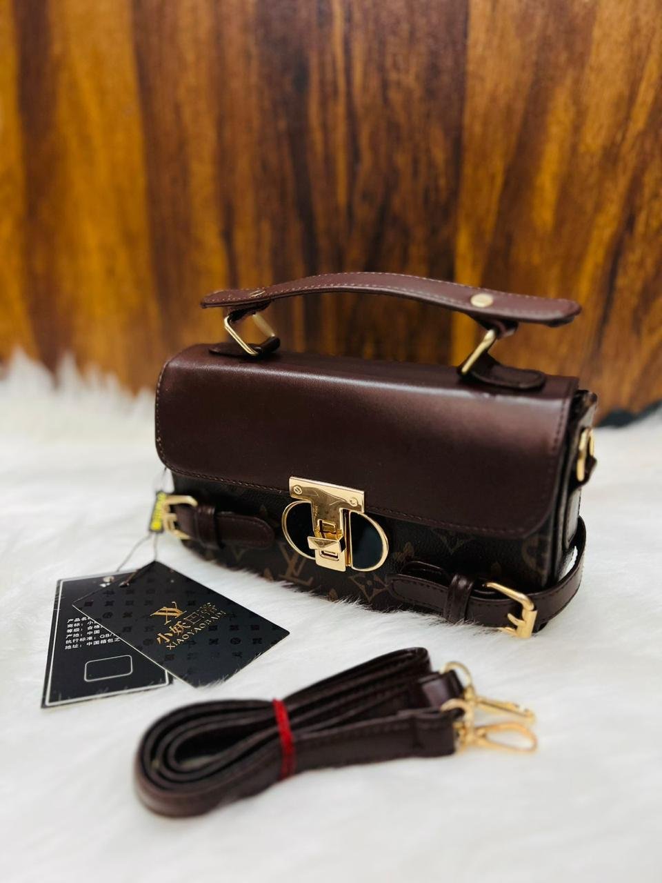 Mini Top Handle Crossbody Bag