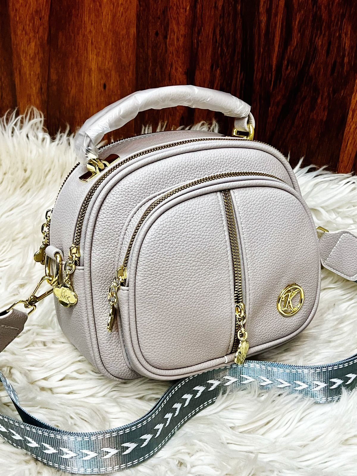 Retro Multi-Zipper Crossbody Bag