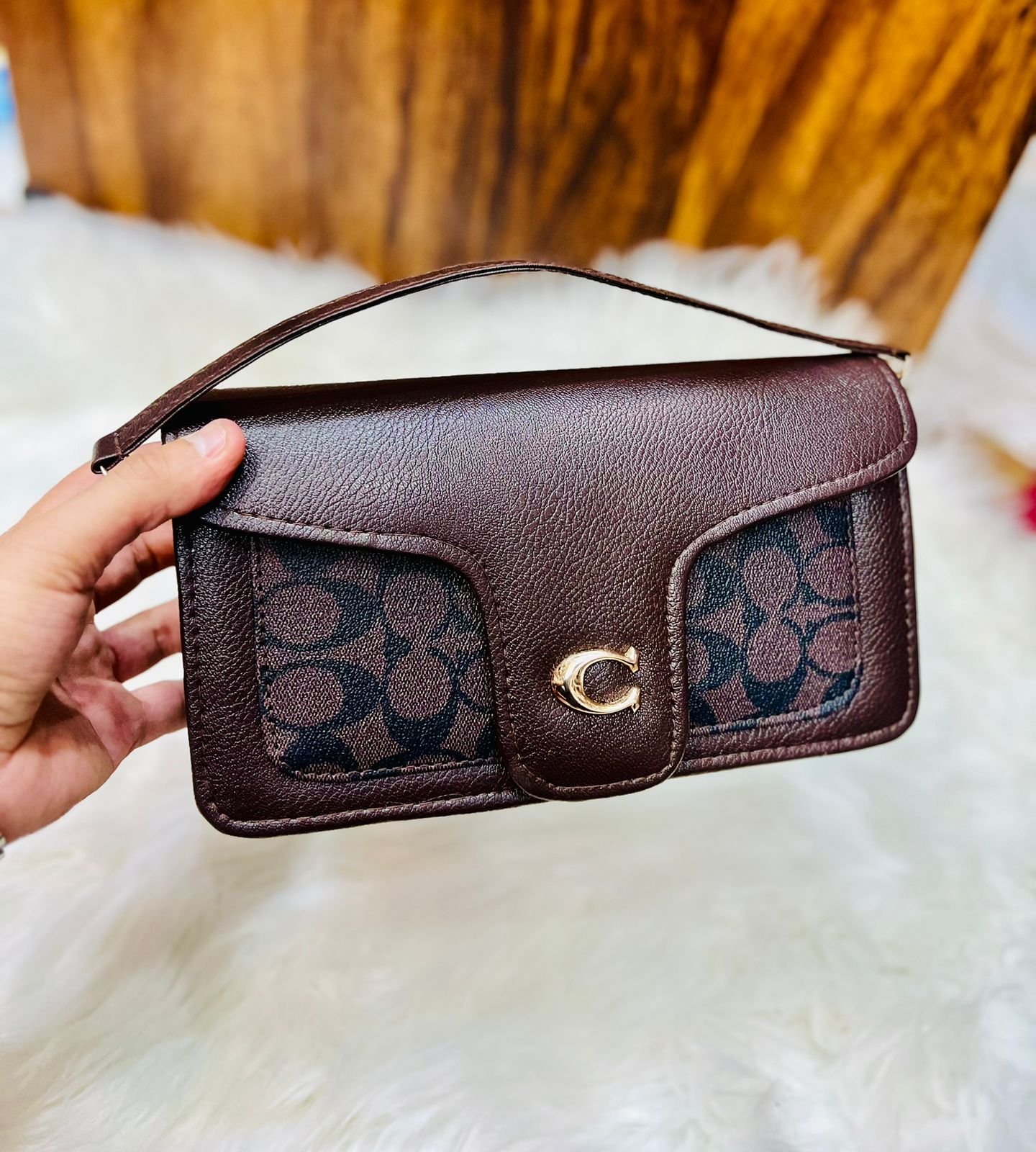 Long Wallet Crossbody Clutch