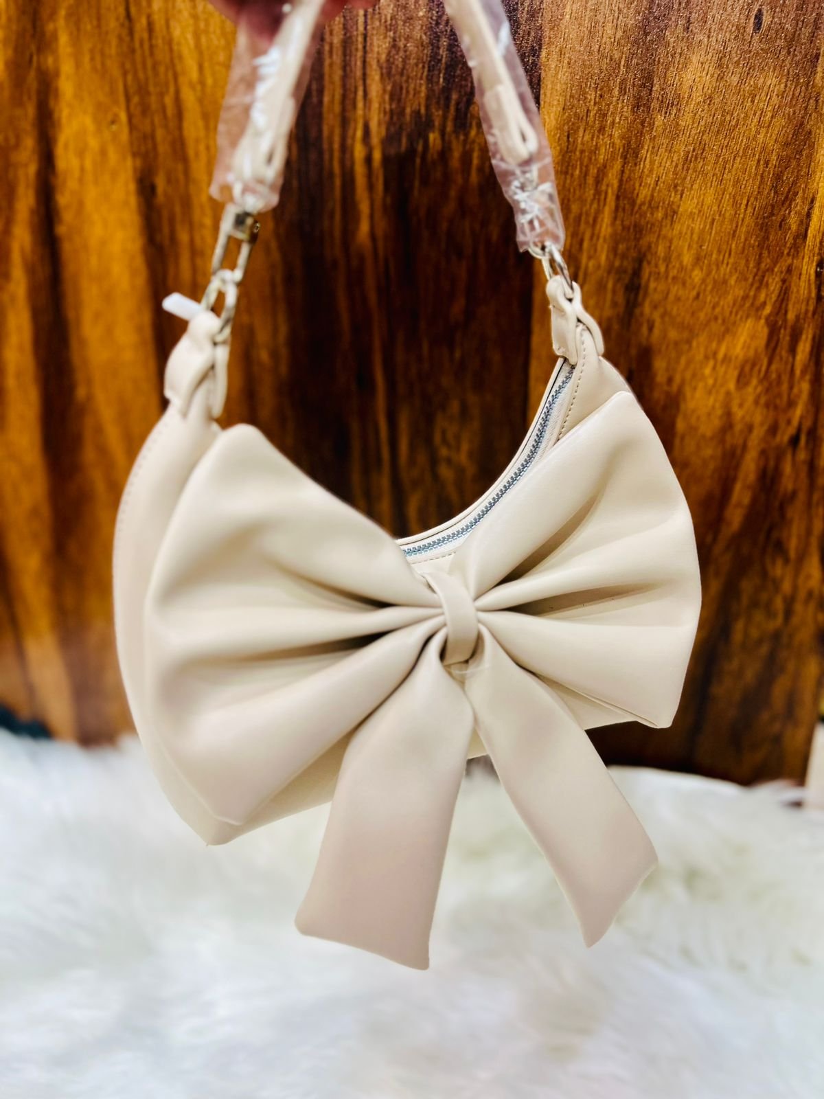 Trendy Bow Mini Handbag
