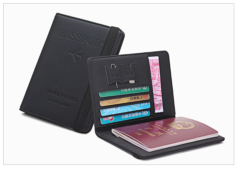 Passport Card Holder Travel Wallet