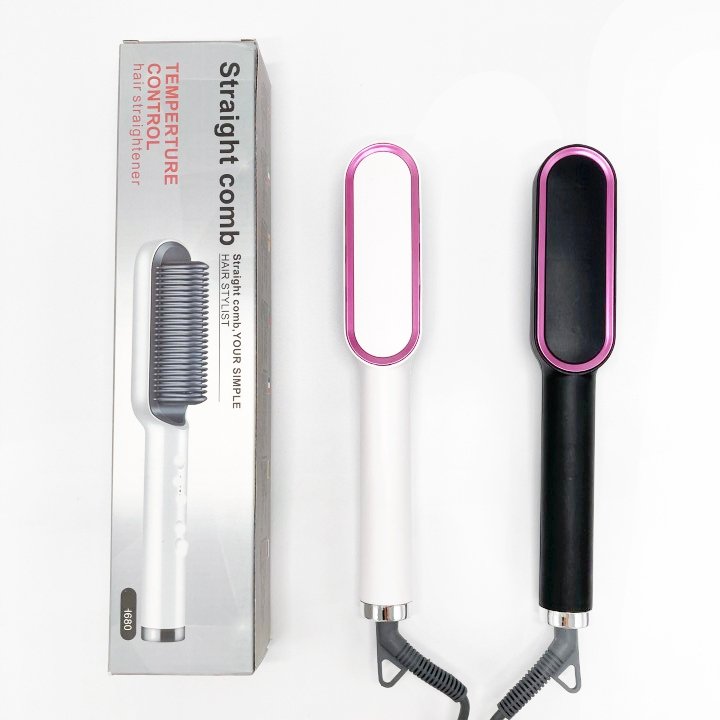 Professional 909 Hair Straightener Brush