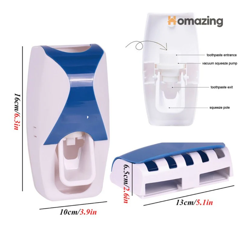 Automatic Hands-Free Toothpaste Dispenser