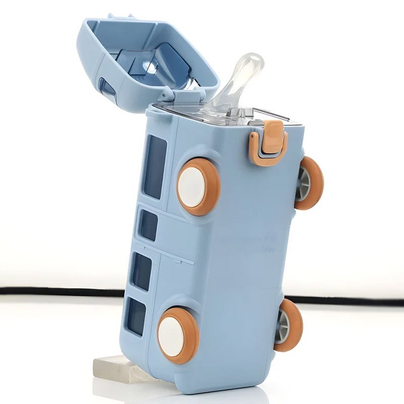 Cute Toy Bus Water Bottle