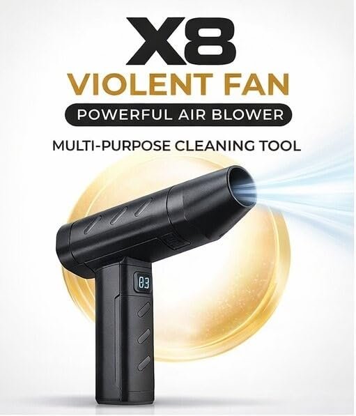X8 Violent Fan High-Speed Turbine Blower