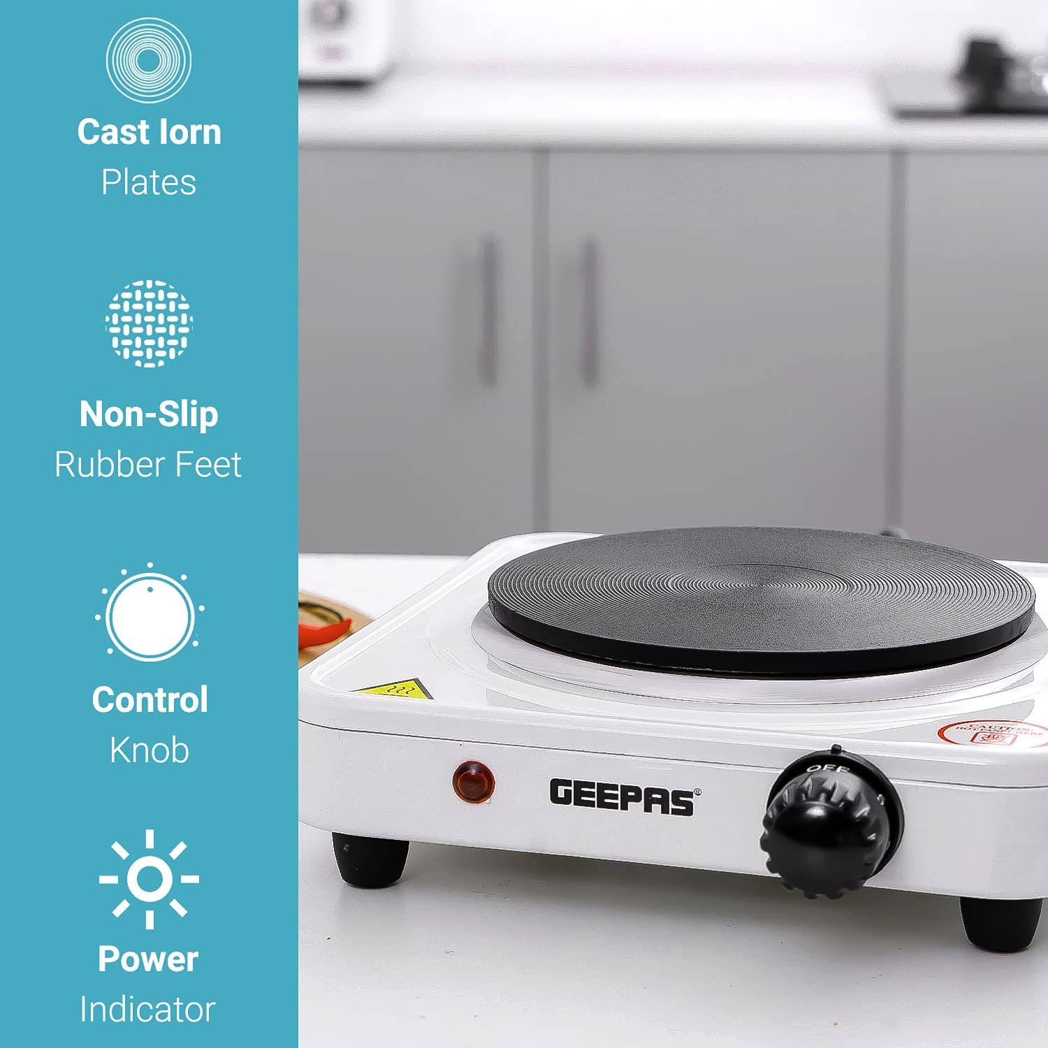 Portable Single Burner Electric Hot Plate