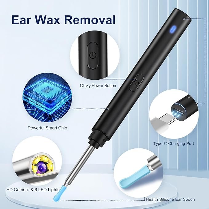 Smart HD Visual Ear Wax Removal Tool