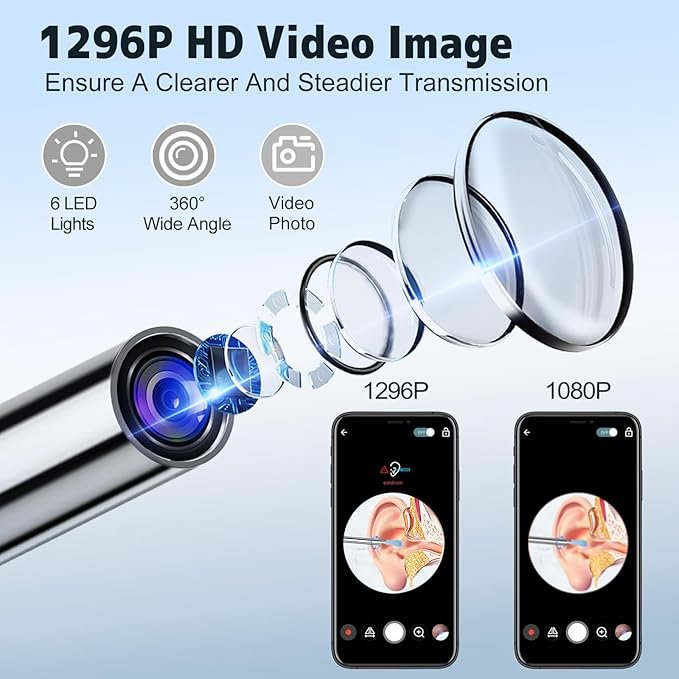 Smart HD Visual Ear Wax Removal Tool
