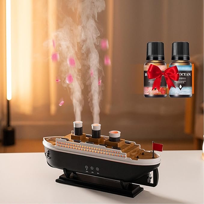 Titanic Ship Model Air Humidifier & Aroma Diffuser