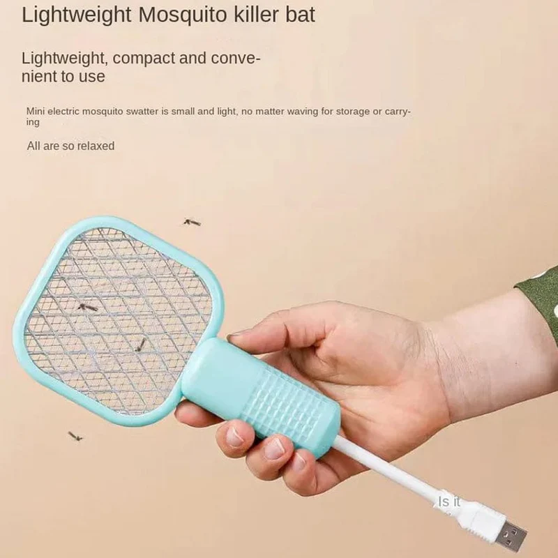 Mini Rechargeable Mosquito Racket