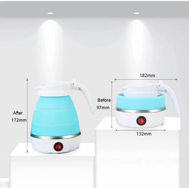 Silicone Foldable Travel Kettle