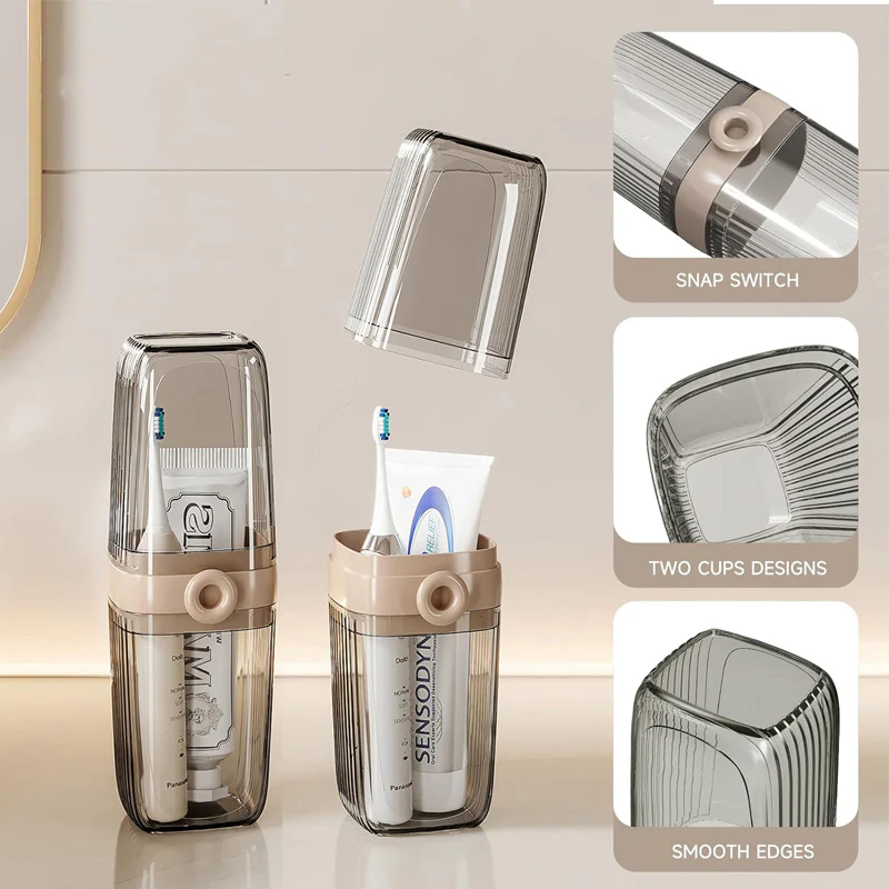 Magnetic Silicone Toothbrush Case