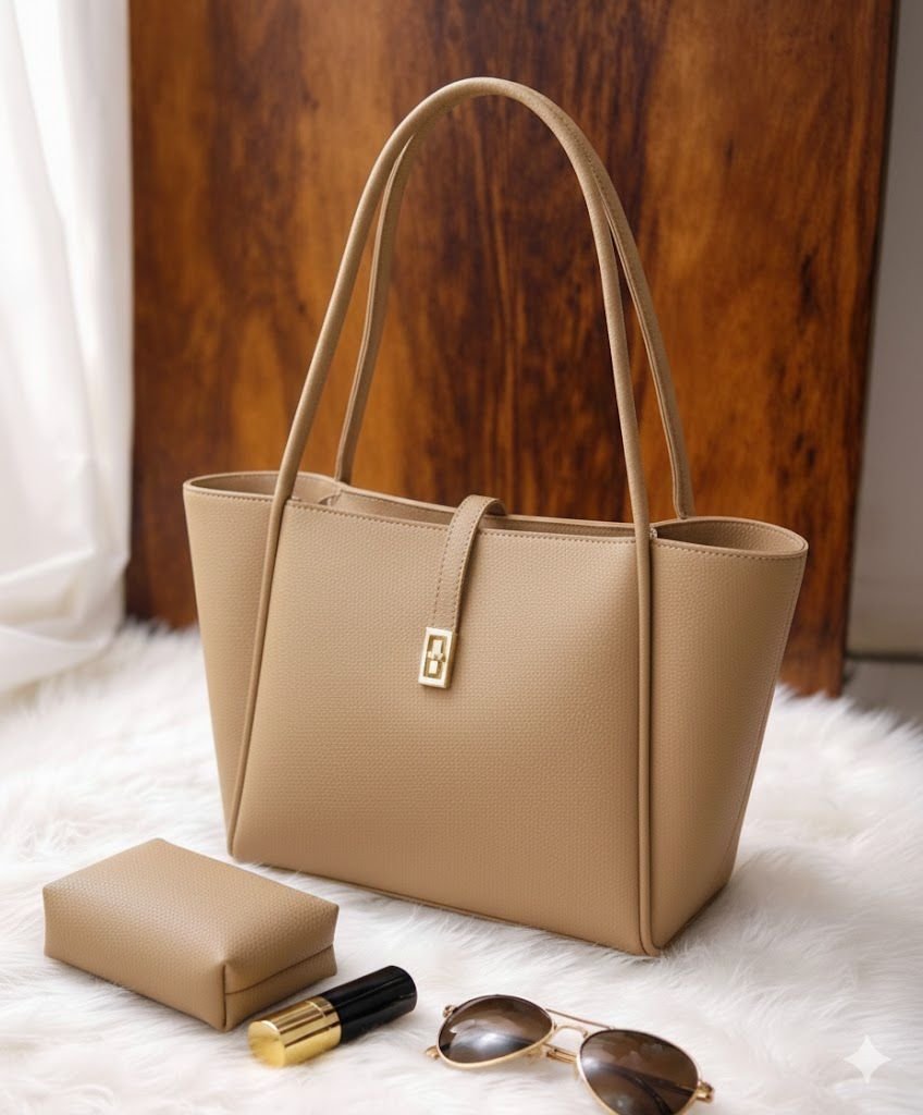 Premium Chevron-Accent  Bag