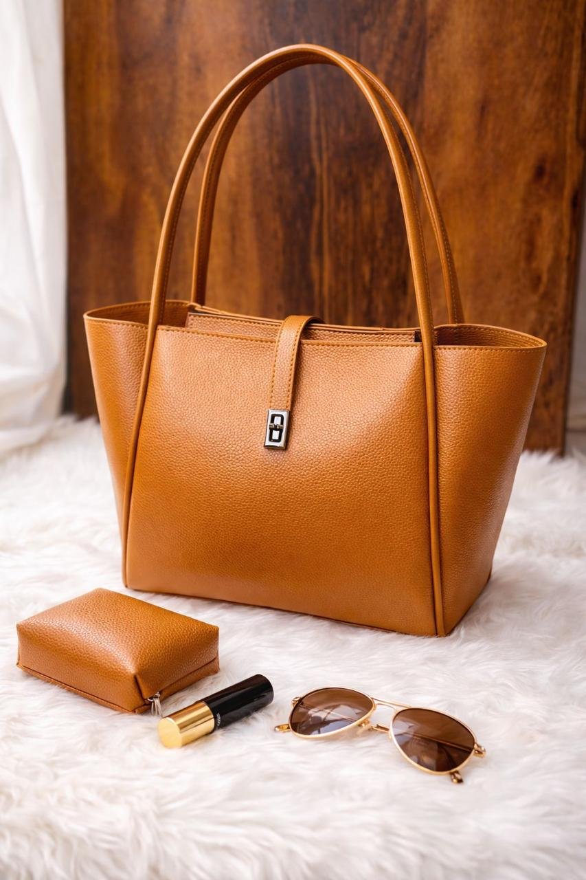 Premium Chevron-Accent  Bag