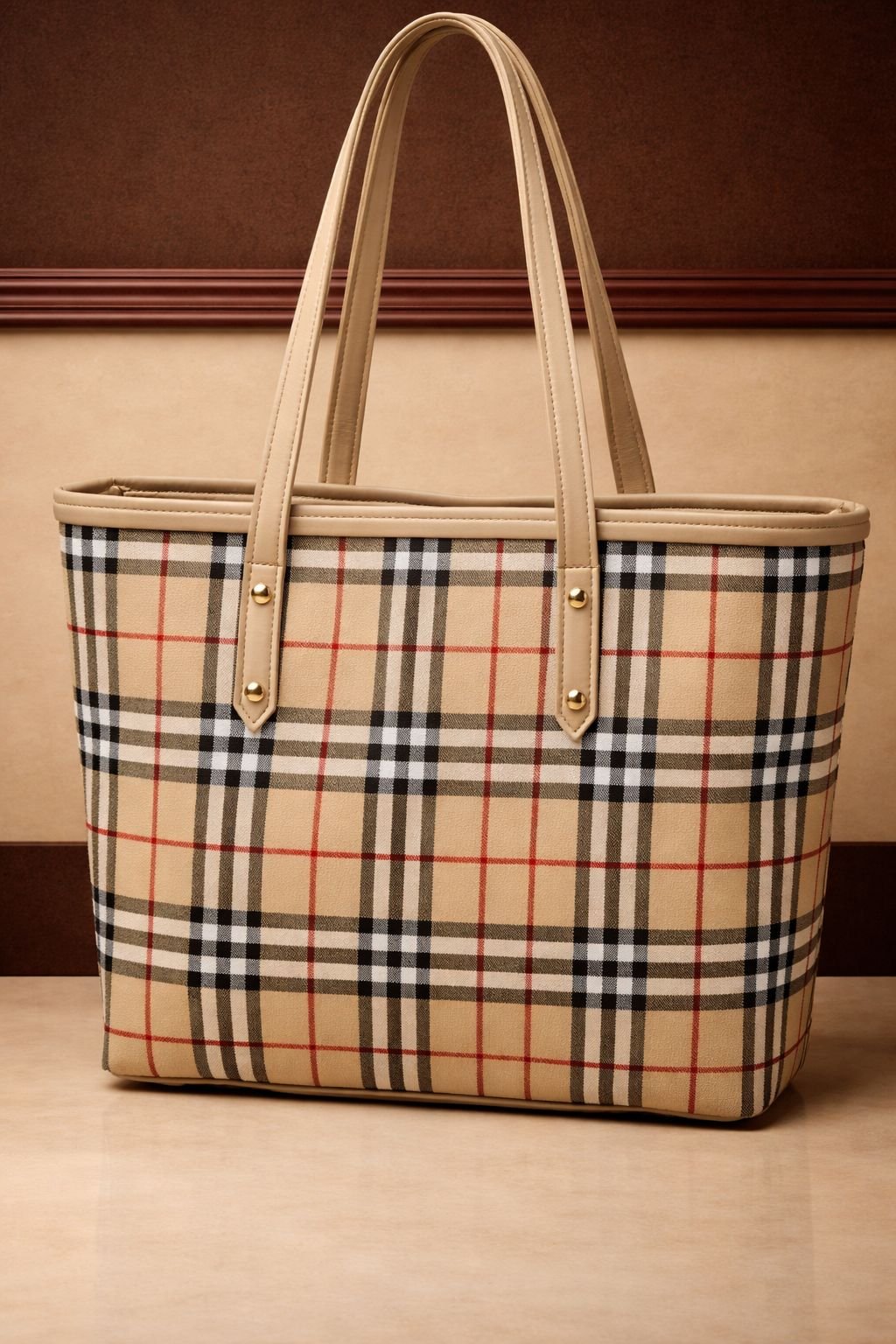 Signature Belted  Shoulder Bag