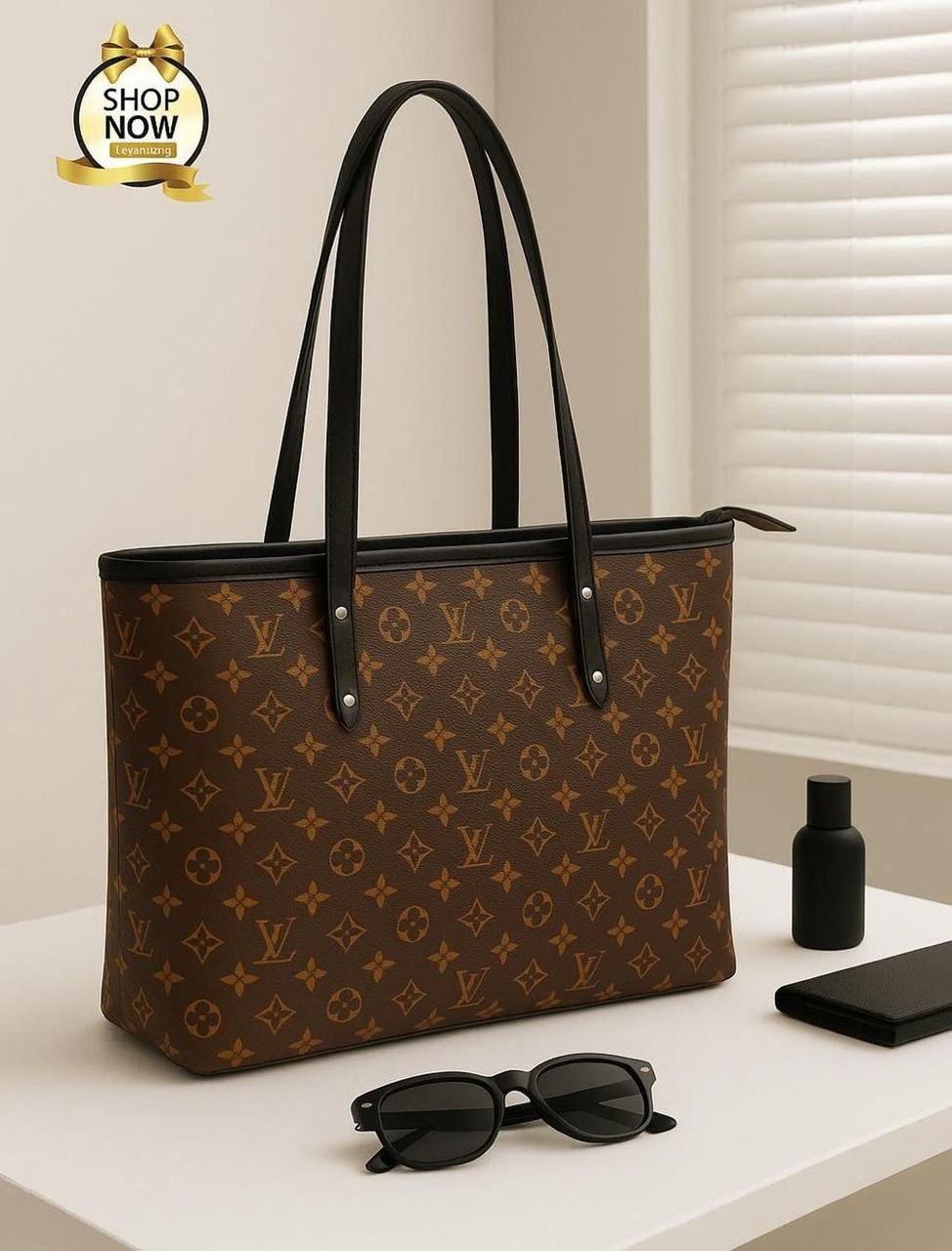 Signature Belted  Shoulder Bag