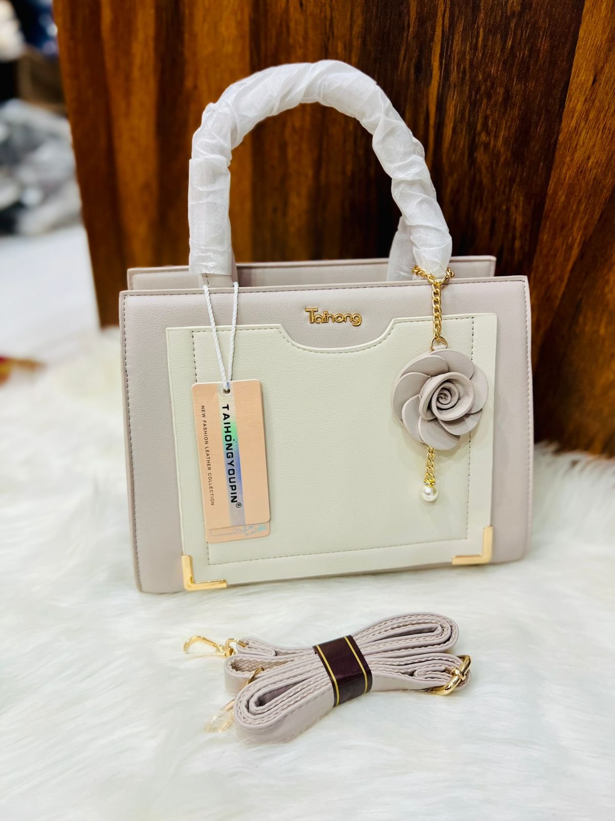 Premium Opulent Padlock Bag