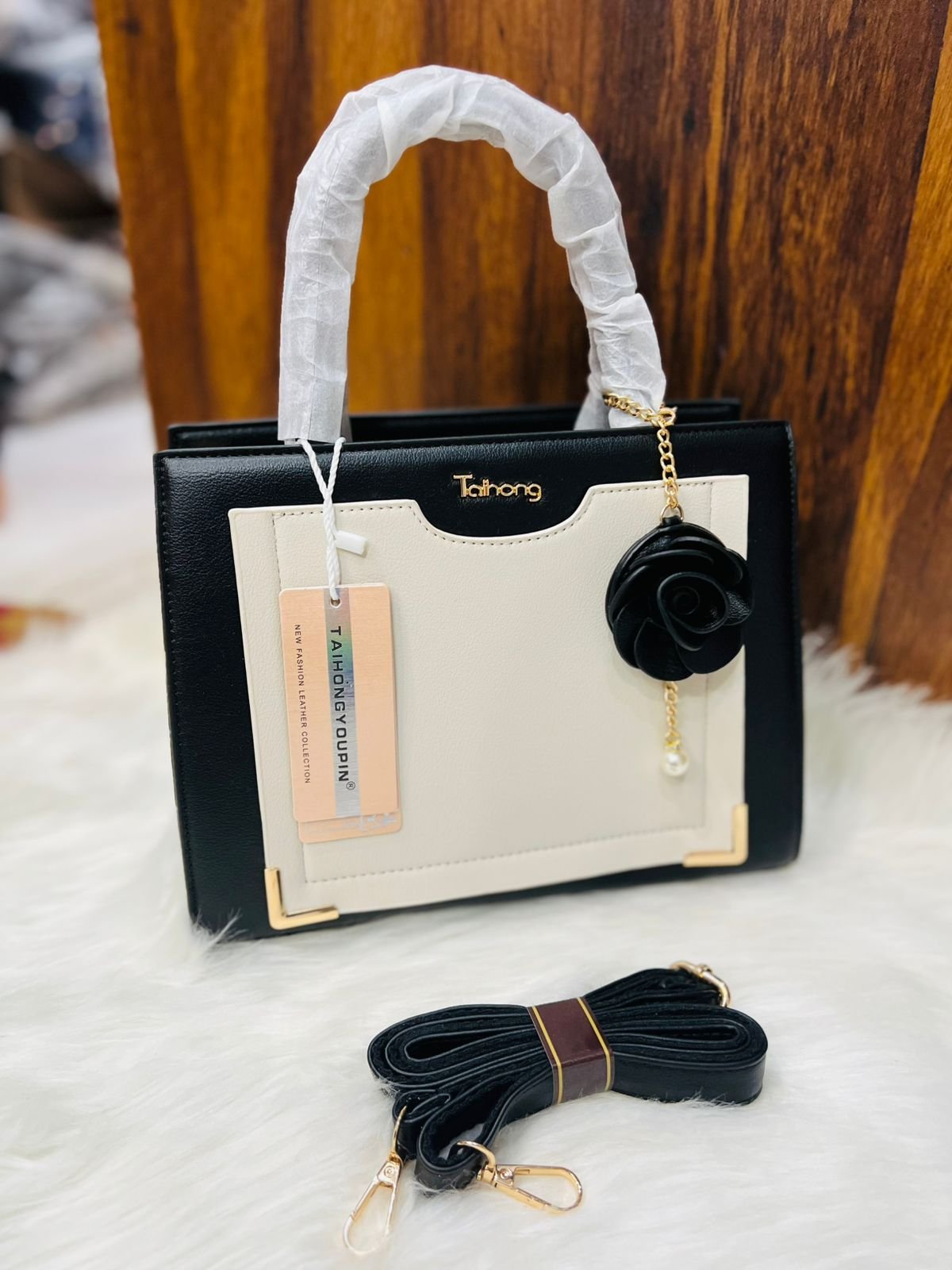 Premium Opulent Padlock Bag