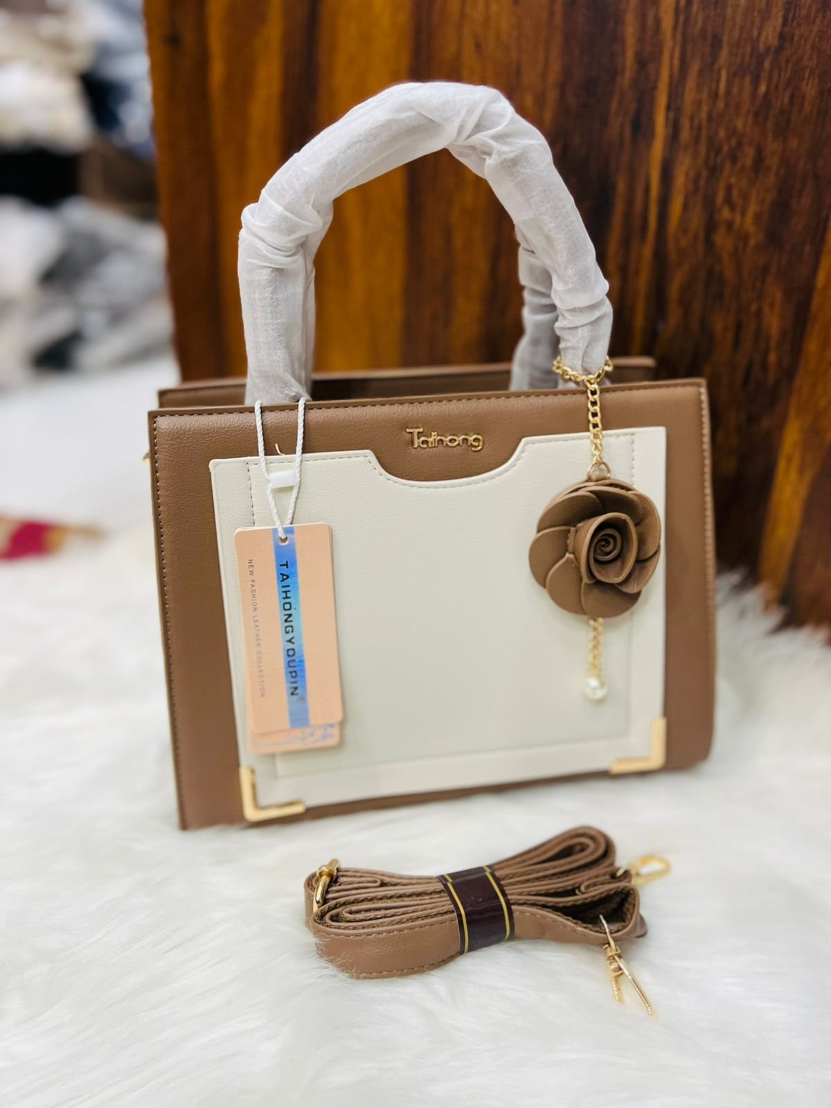 Premium Opulent Padlock Bag