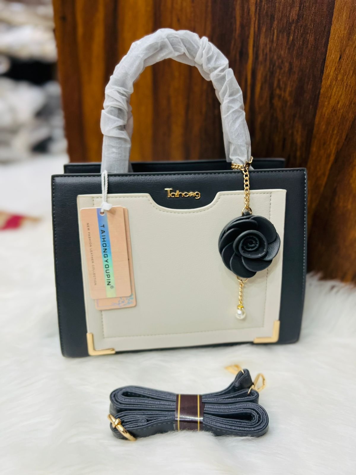 Premium Opulent Padlock Bag