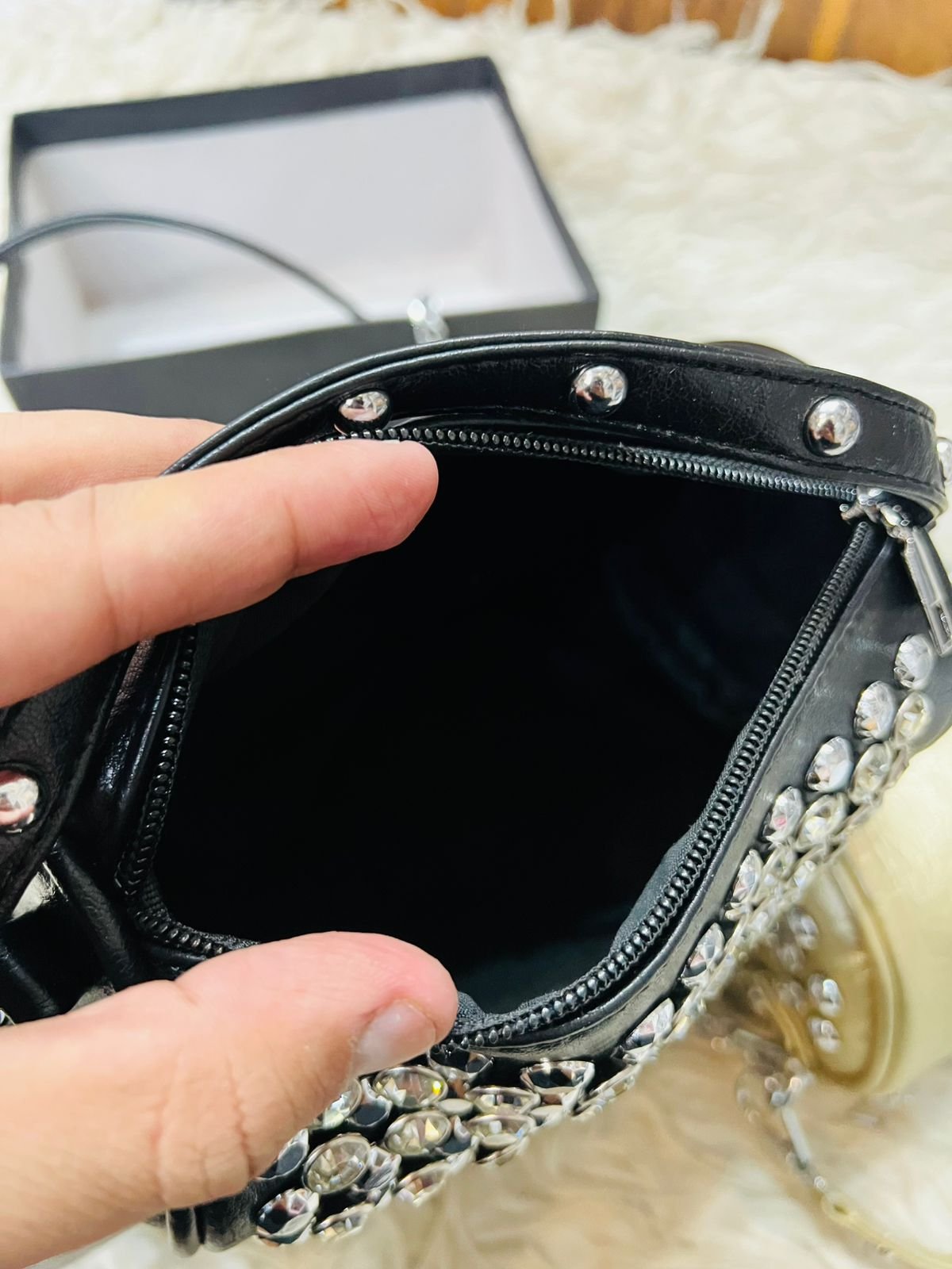Premium Top-Handle Flap Bag