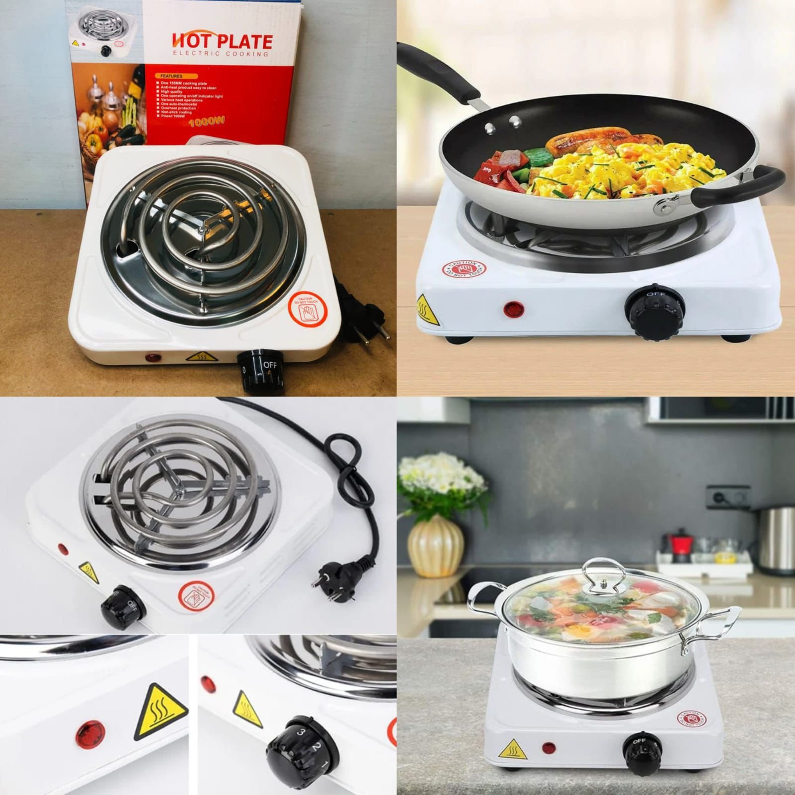 Portable Single Burner Electric Hot Plate