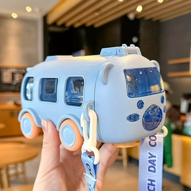 Cute Toy Bus Water Bottle