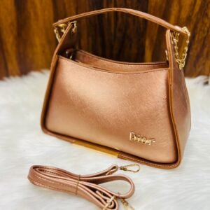 Premium Patterned Top-Handle Flap Bag