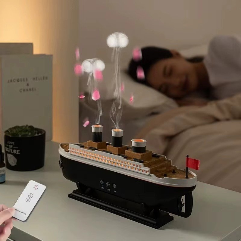 Titanic Ship Model Air Humidifier & Aroma Diffuser