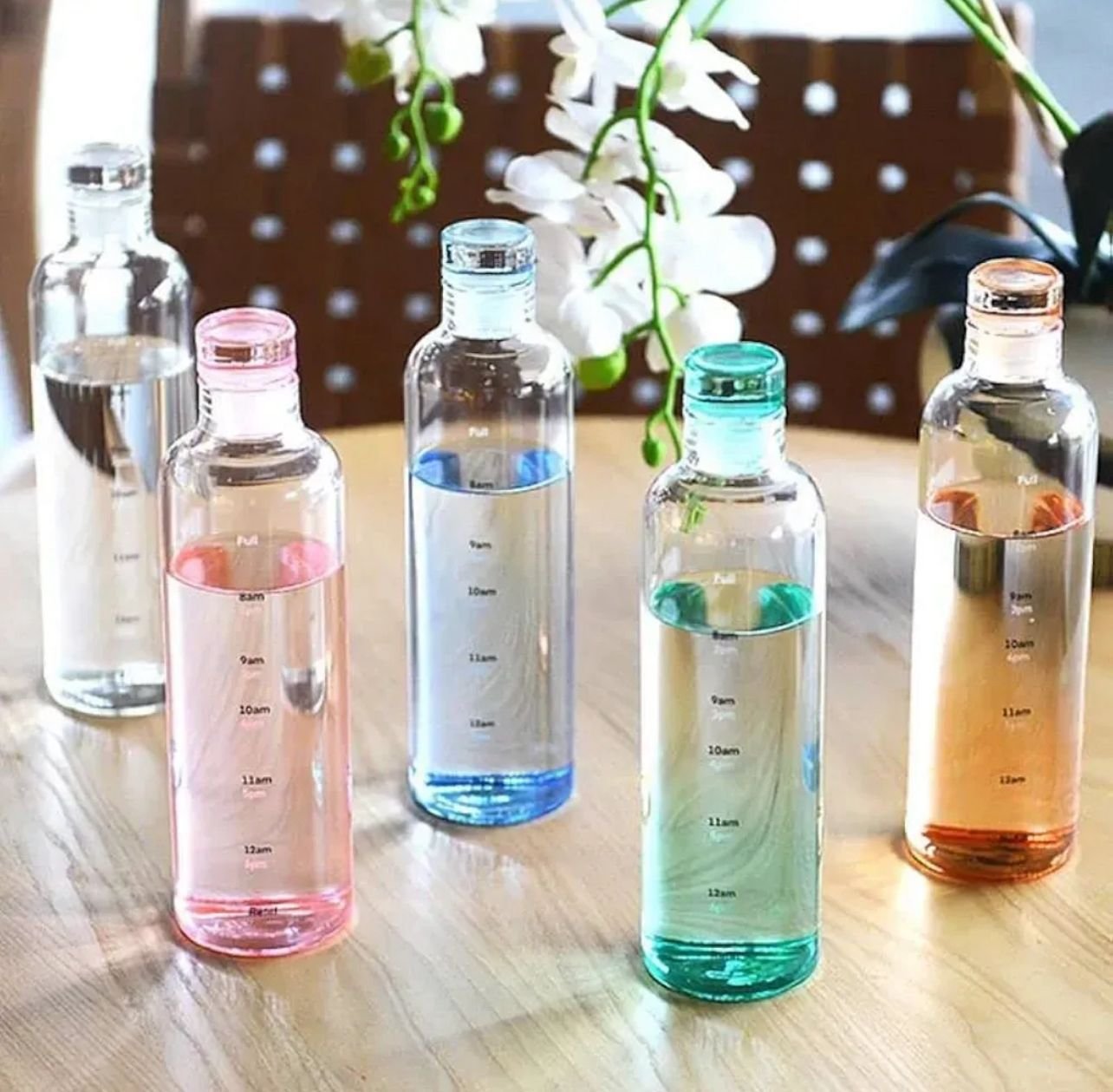 Frosted Gradient Water Bottles