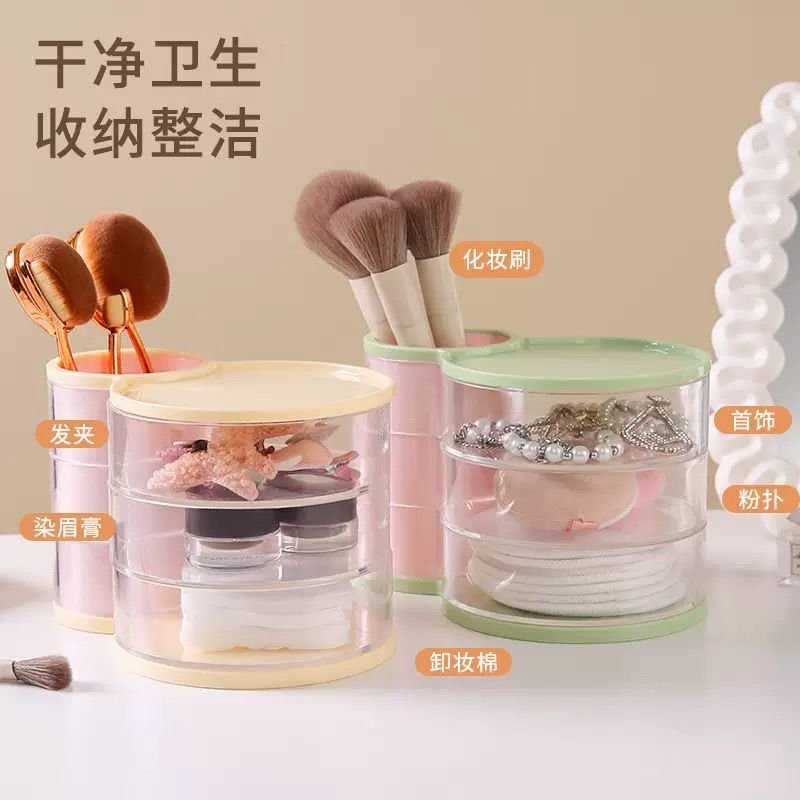 3-Layer Portable Jewelry Organizer