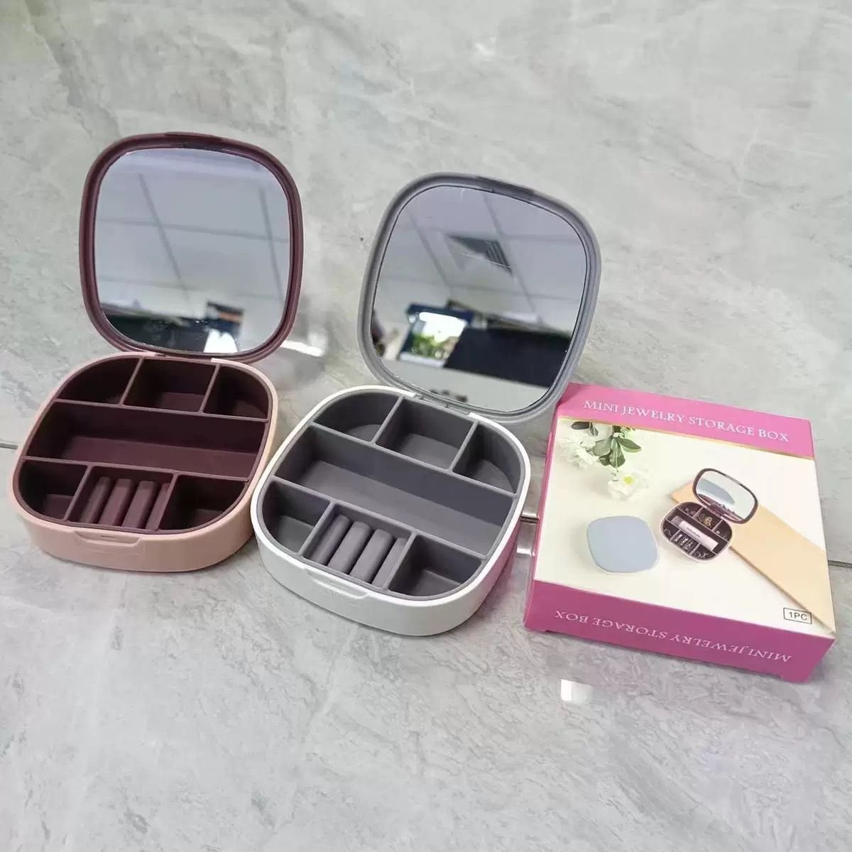Mini Travel Jewelry Organizer