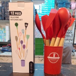 12-Piece Silicone Kitchen Utensil Set Product Title