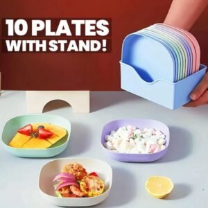10-Piece Multi-Function Side Plate Set