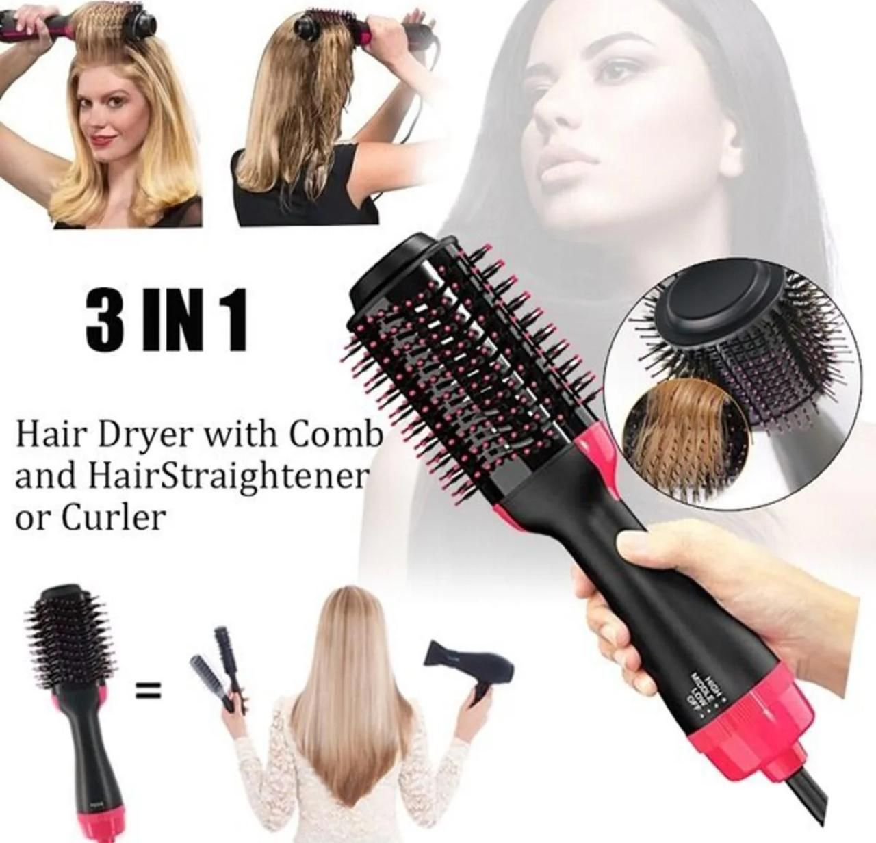 One-Step 3-in-1 Hair Dryer & Styler