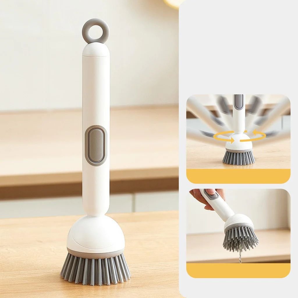 360° Rotating Kitchen Dish Cleaning Brush