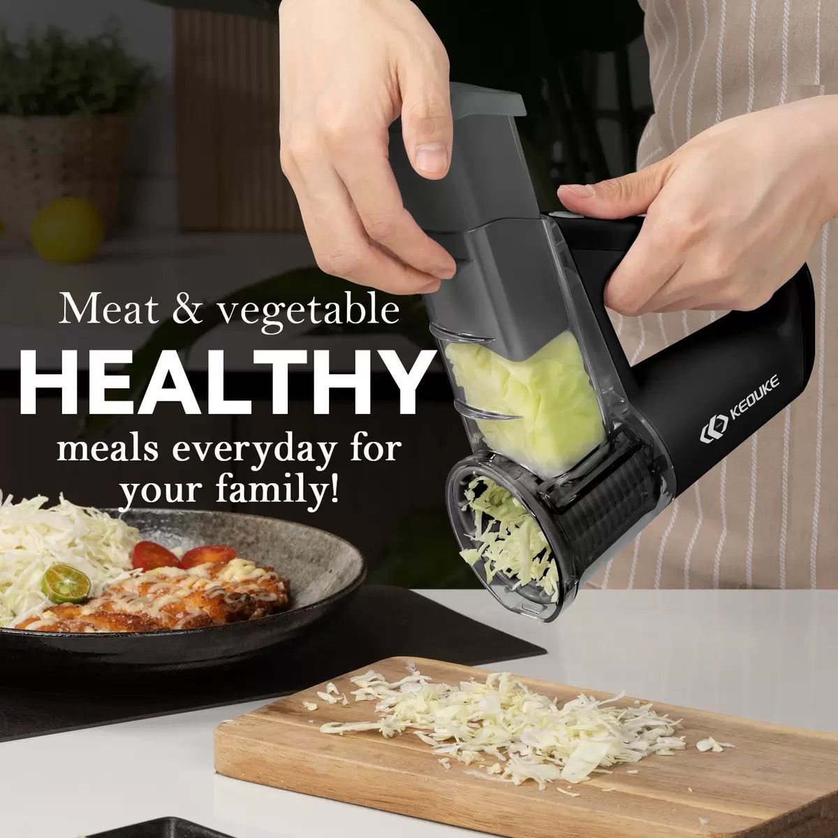 Handheld Electric Multi-Functional Vegetable Cutter
