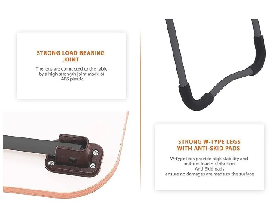 Multipurpose Foldable Wooden Laptop Desk