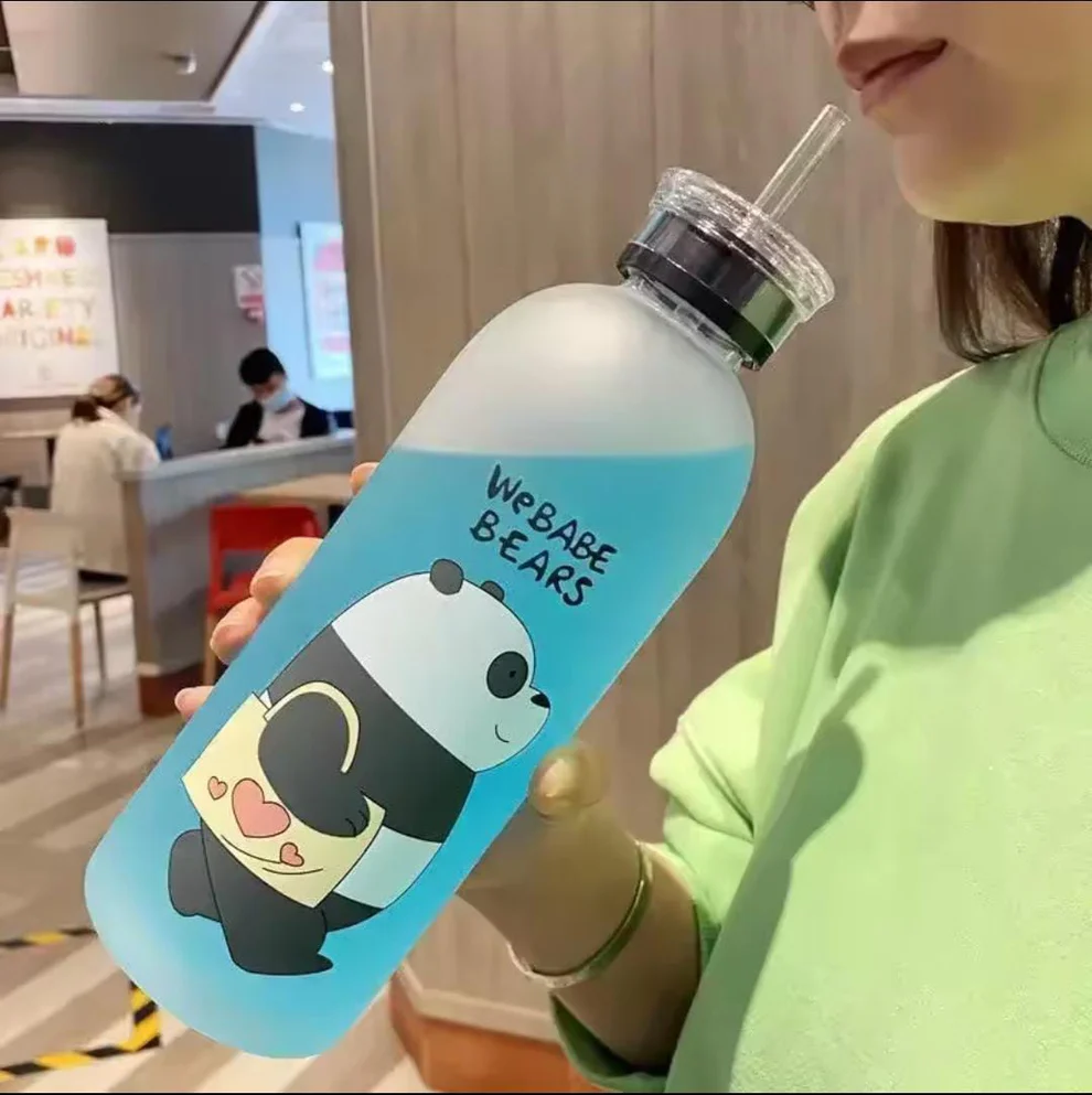 1000ml Kawaii Bear Water Bottle