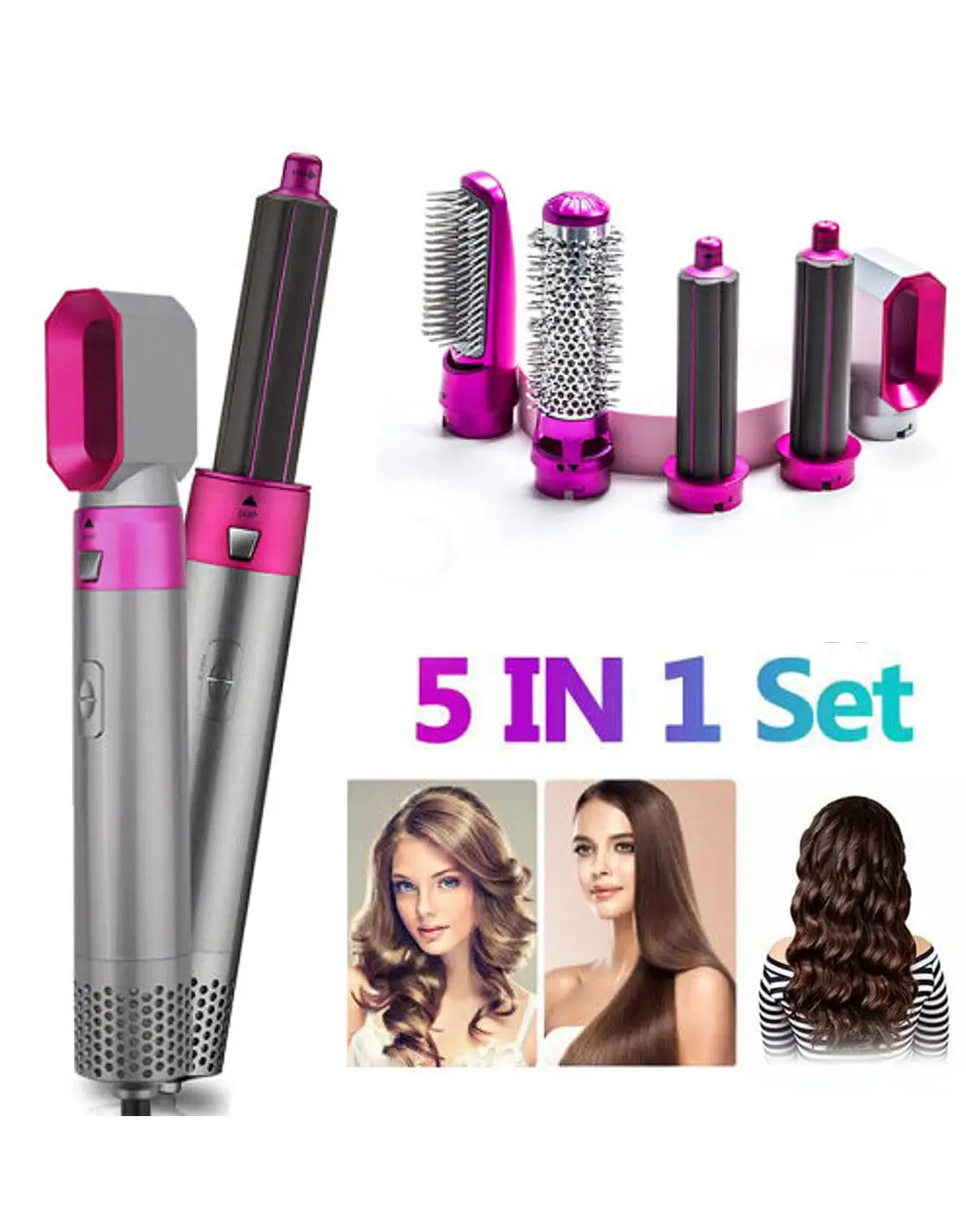 5-in-1 Professional Hair Styler