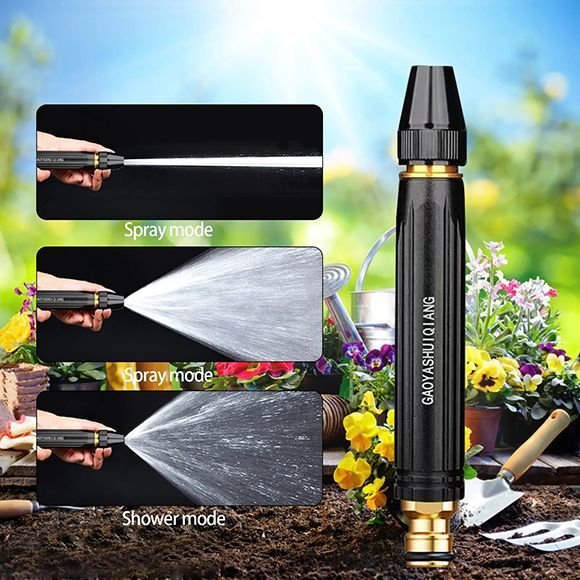 High-Pressure Black Spray Nozzle